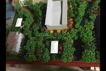 華為實驗室沙盤模型，馬來西亞原生態(tài)燕屋沙盤模型