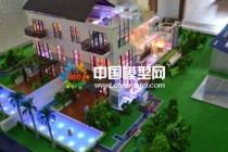 別墅沙盤模型的多種展現方式，燈光設計出彩地