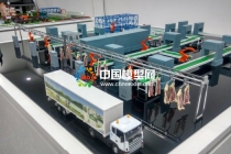 智慧工廠沙盤模型，生產(chǎn)線沙盤模型